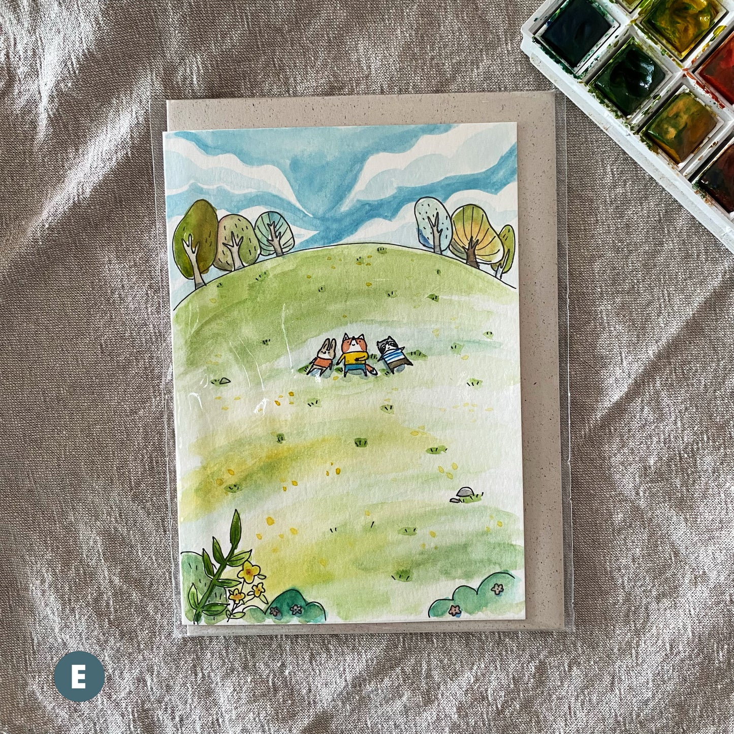 Hand-illustrated Greeting Card