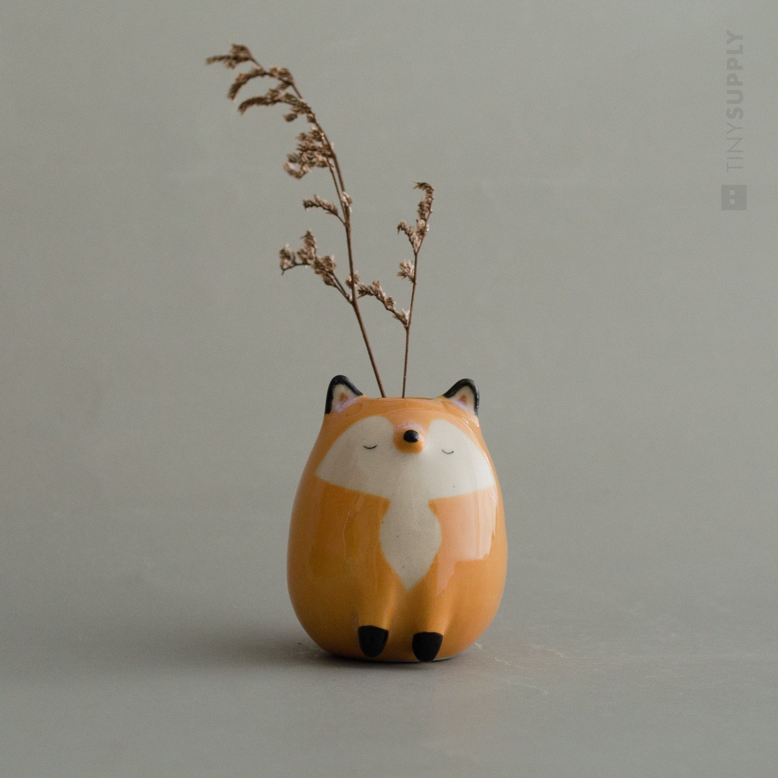 Ferris Fox Tiny Vase