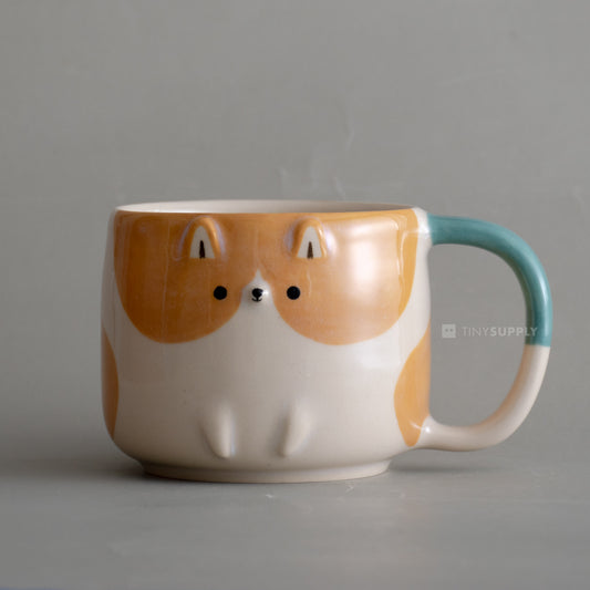 Biscotti Corgi Mug