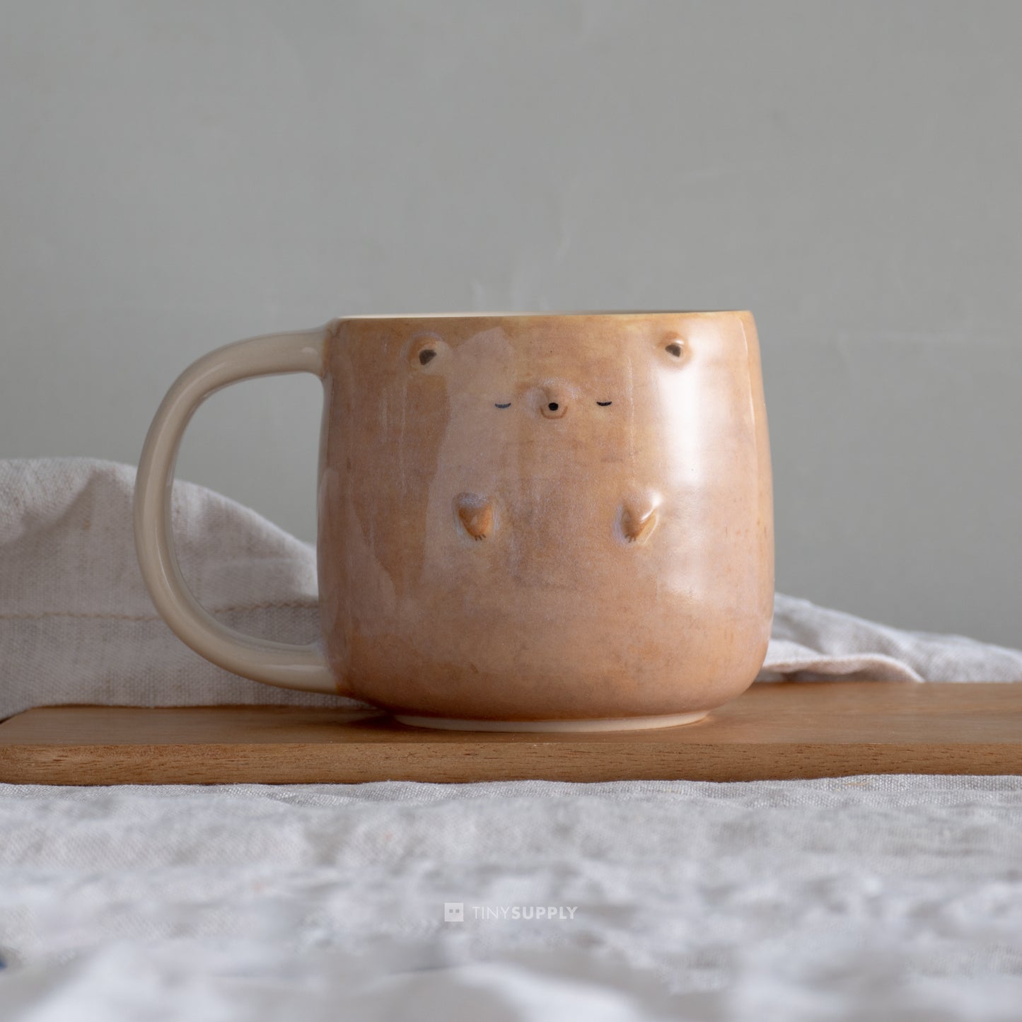 Hush Brown Bear Mug