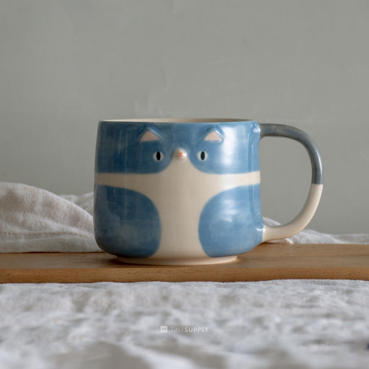 Blueberry Kitty Mug