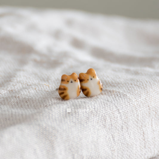 Tabby Stud Earrings