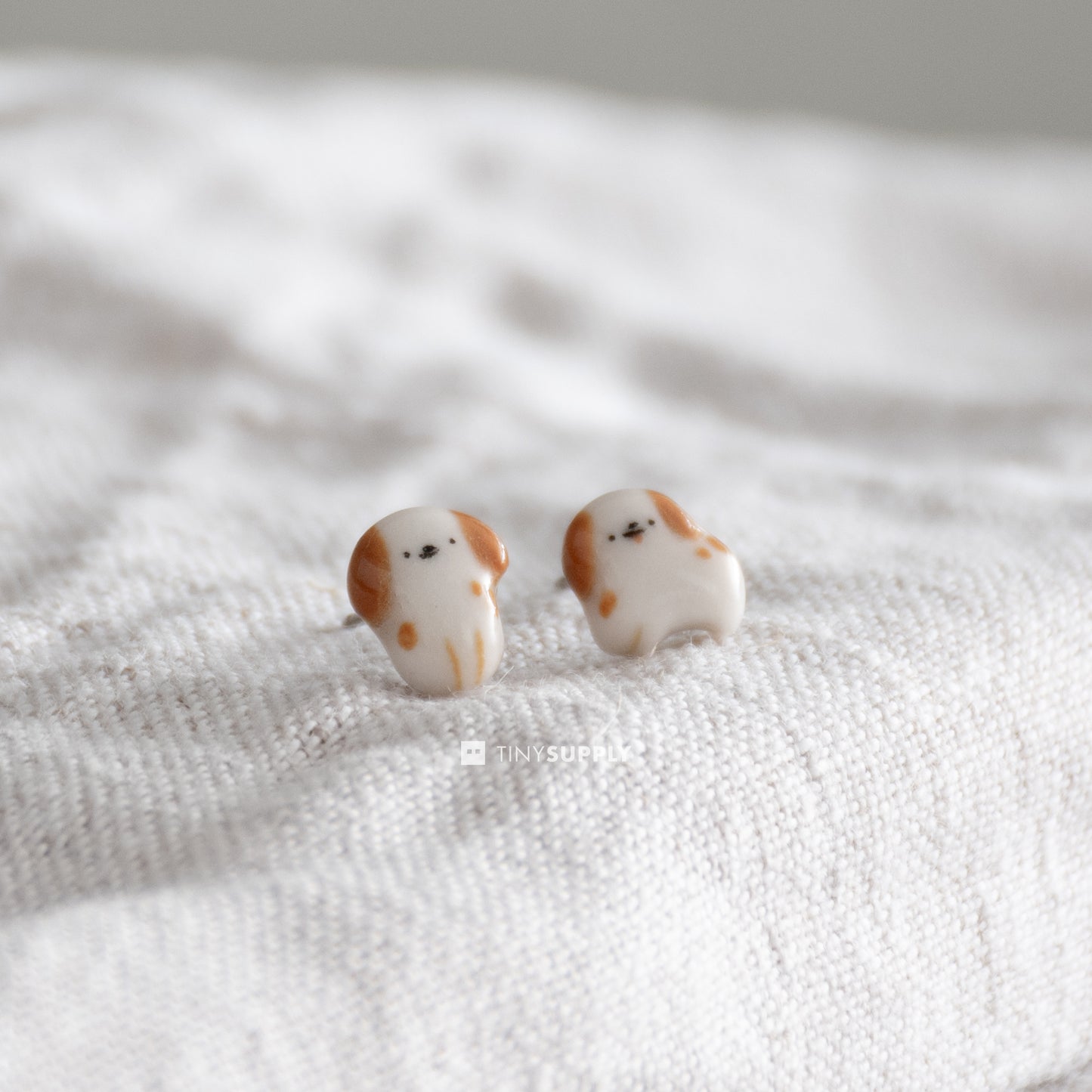 Pup Stud Earrings