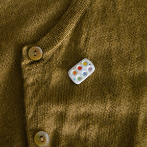 Tiny Palette Magnetic Brooch